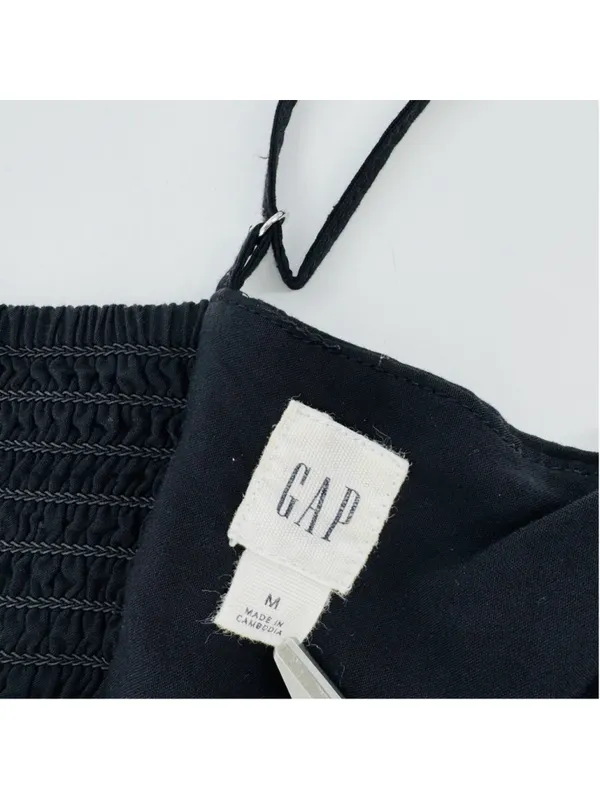 Gap Black Fit and Flare Cami Mini Dress M - Image 4