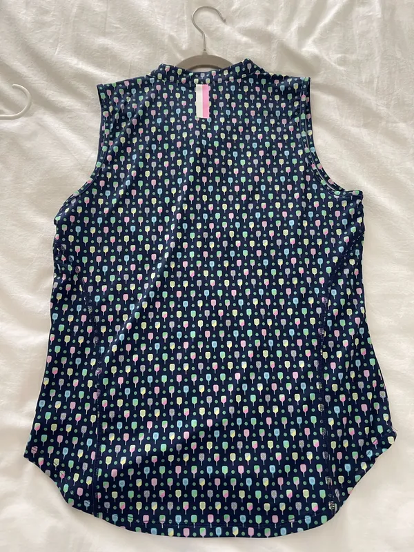 Rhoback Women’s Sleeveless Tank Blue - Image 4