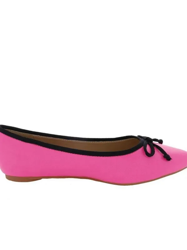Penny Loves Kenny Attack Pink Ballet Flats - Image 3
