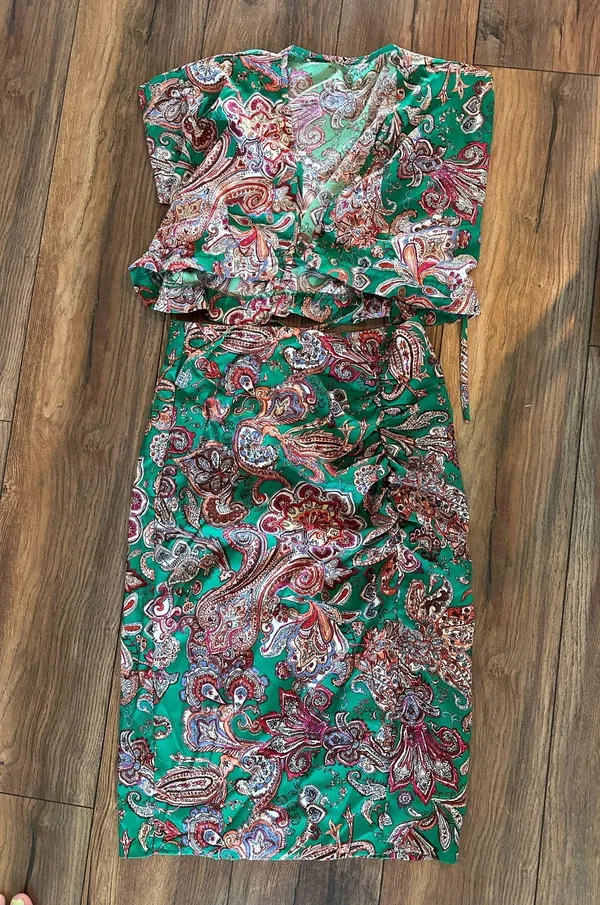 Floral skirt set - Image 3
