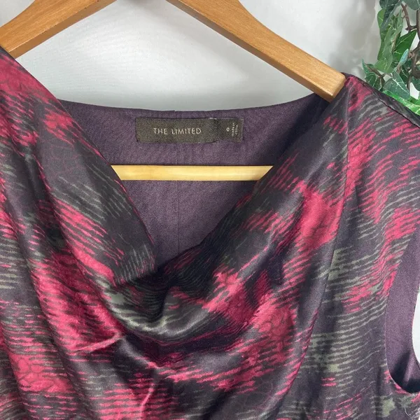 The Limited Cowl Neck Midi Dress Size 0 - Image 2