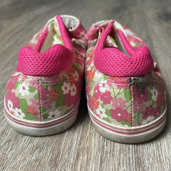 Lands End Floral Shoes Size 7 - Image 7