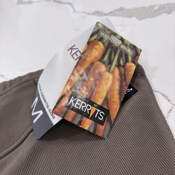 Kerrits Riding Pants Womens Size Medium KneePatch Brown NWT - Image 3