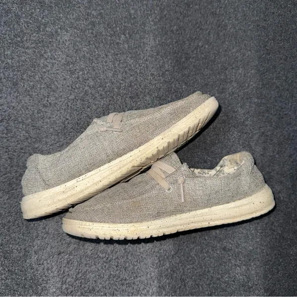 Hey Dude Wendy Linen Iron Gray Women’s size 7 - Image 5