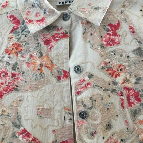 FINAL MARKDOWN Ladies Chico’s jacket 1 medium 8 - Image 3