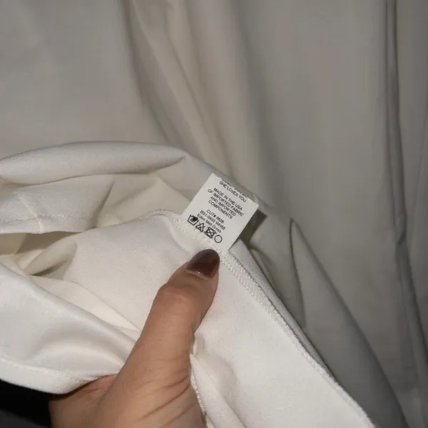 Show Me Your Mumu New White Stretch Eden Midi Dress Size XL - Image 9