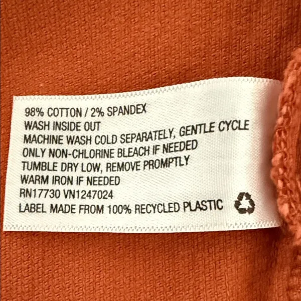 Wild Fable Burnt Orange Capris Corduroy size 18 GUC - Image 6