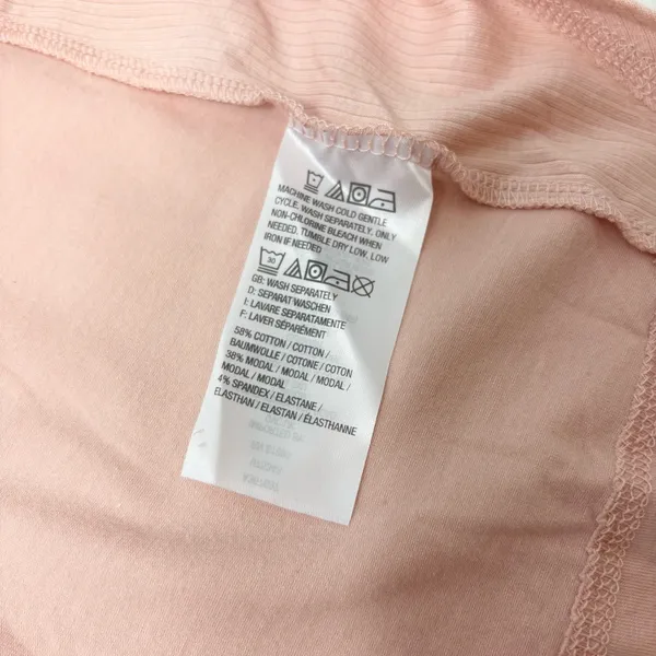 AnyBody Soft Peach Coral Oversize Tank Top‎ Size XS - Image 6