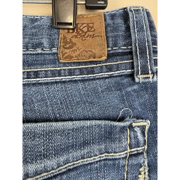 BKE Denim Sierra Bootcut Stretch Jeans Women’s Size 30x31.5 Low Rise Blue Denim - Image 6