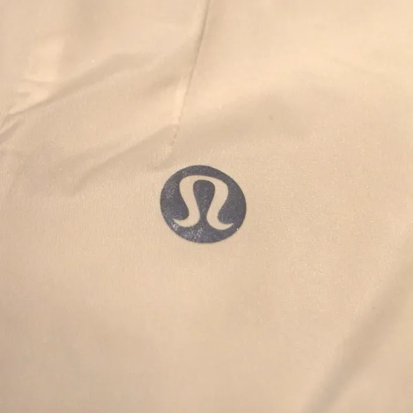 Lululemon Light Cream Primaloft Hooded Anorak Jacket Women's Activewear Size 6/8 - Image 6