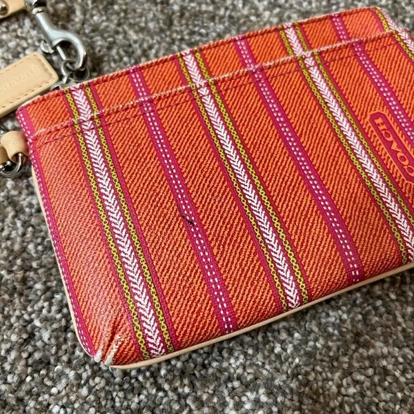 Coach Striped Wristlet‎ - Image 2