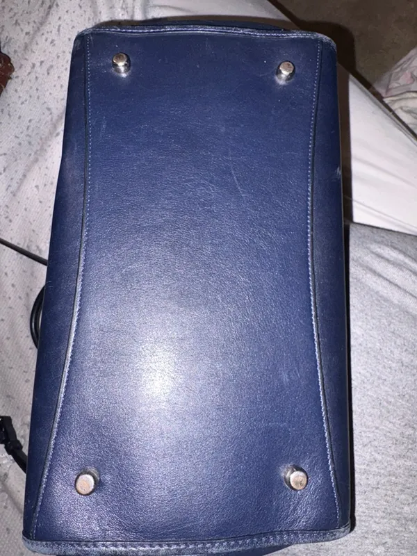 Coach crosby carryall in navy leather‎ - Image 7