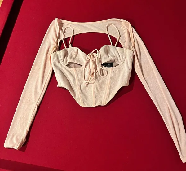 White Fox Corset Top - Image 2