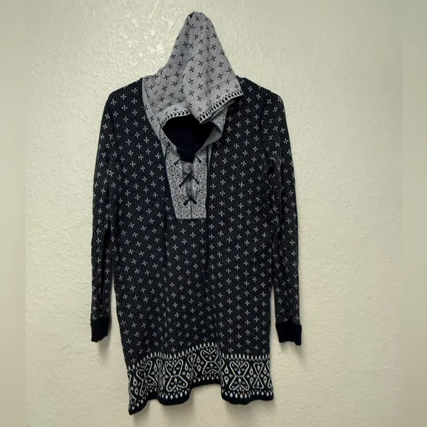 FREE PEOPLE Intimately Navy Pullover Size Small - Image 14
