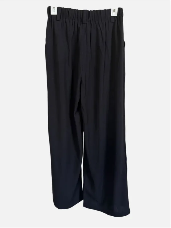 Size S (Petite) Halara High Waisted Plicated Side Pocket Wide Leg Waffle Pants - Image 4
