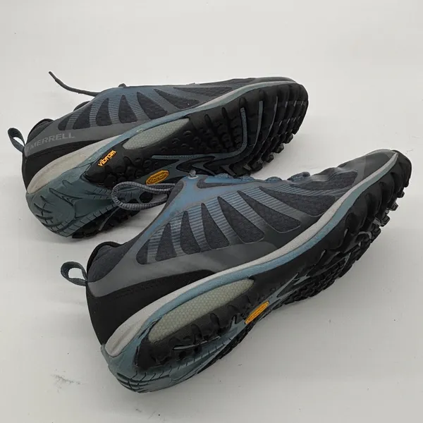 Merrell Siren Edge 3 Waterproof Hiking Shoes Blue Grey Womens 7.5 - Image 5