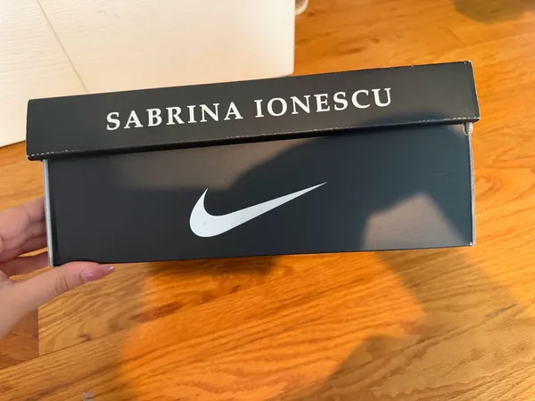 Nike Apricot Sabrina Ionescu Basketball Sneakers - Image 12