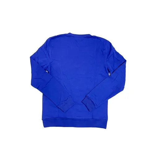 Alex Stevens Lightweight Blue Christmas Dinosaur Polka Dot Sweatshirt‎ Medium - Image 2