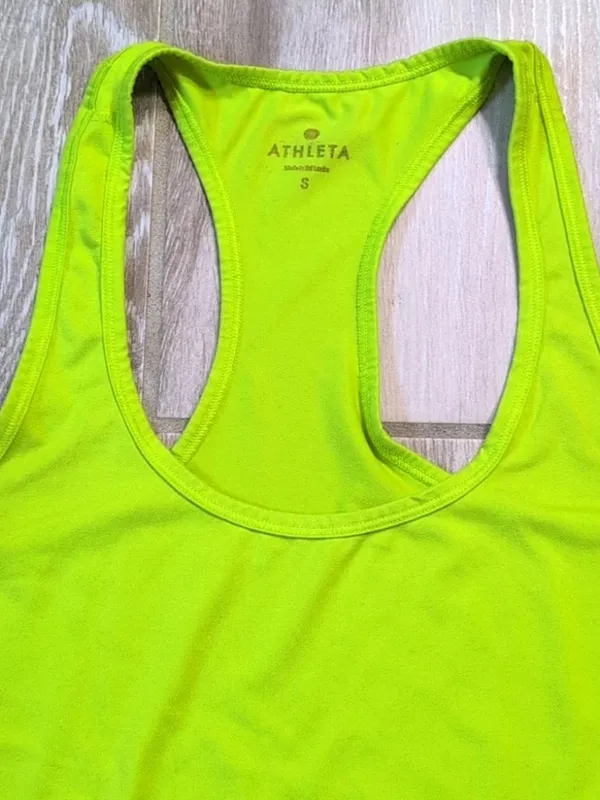 Athleta Chi Racerback Tank Top | Athleta Neon Tank Top | Athleta Chi Tank Top - Image 3