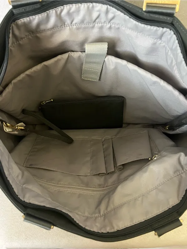 Baggallini Gray Crossbody Shoulder Bag - Image 6