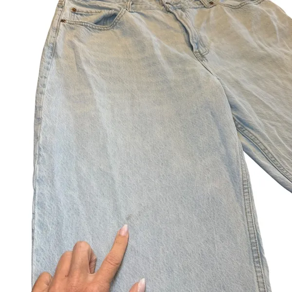 Abercrombie & Fitch Jeans The Loose High Rise Curve Love Womens Size‎ 33 (16) - Image 10