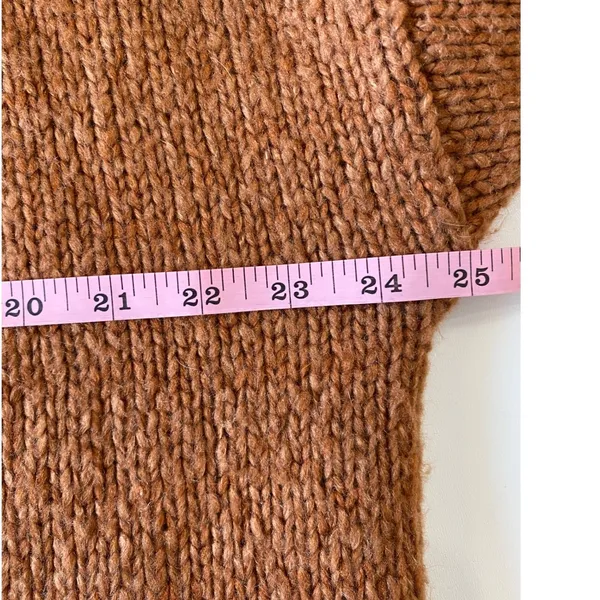 Lush Womens Multicolor Colorblock Knit Cardigan Sweater Button Front Relaxed Fit - Image 12