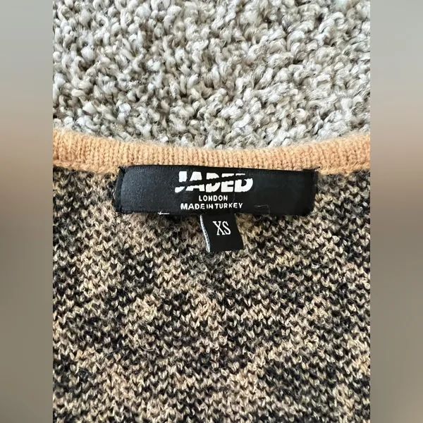Jaded London Leopard Chuck Cardigan size Xs - Image 6
