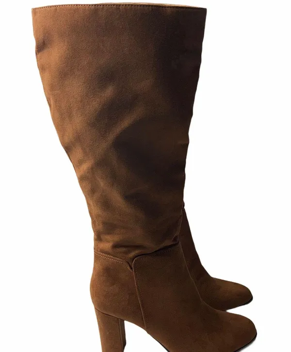 A New Day Cognac Knee High Boots 8.5 - Image 4