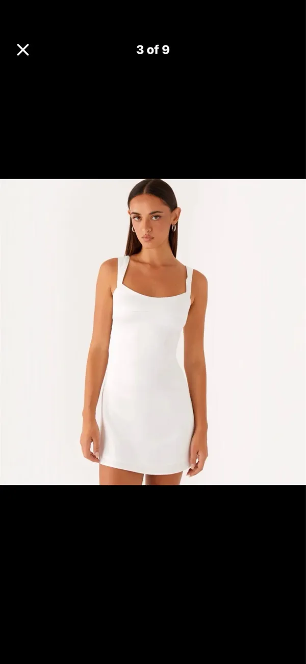Peppermayo Mini Dress White - Image 2