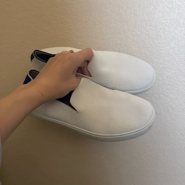 Rothy’s original‎ slip on sneaker shoe size 9 in white - Image 3