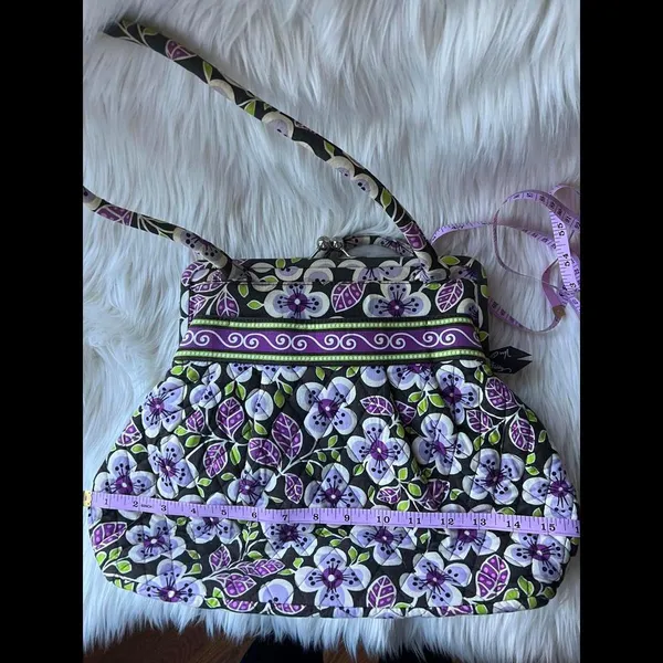 Vera Bradley Chic Quilted Floral Handbag - Image 3