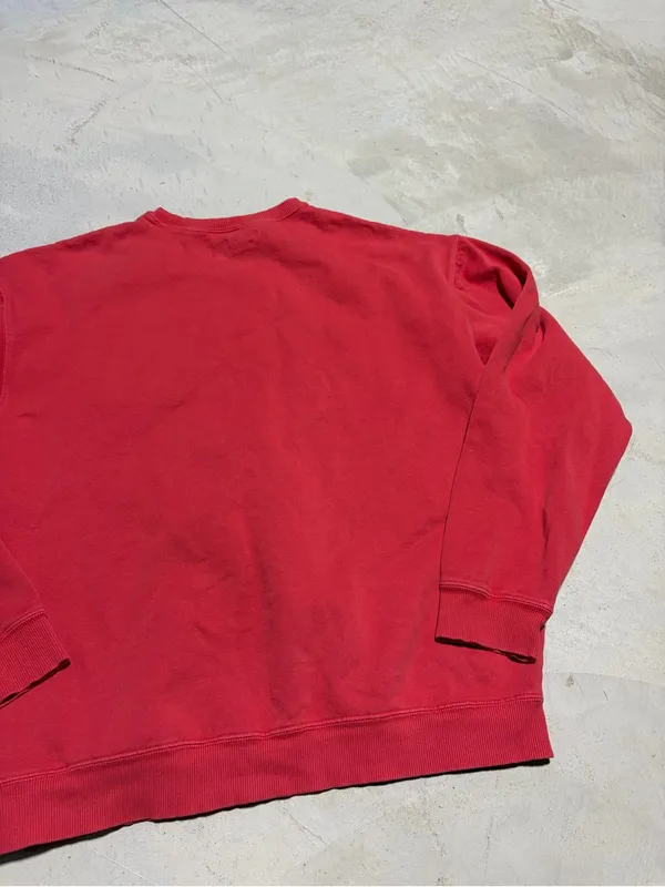 Morgan wallen one night at a time 865 patch Red Crewneck Sweatshirt large - Image 8