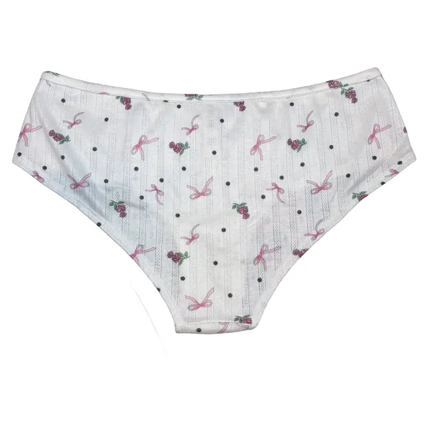 NWT For Love and Lemons Victoria’s Secret White Pointelle Bralette and Panties Set - Image 6
