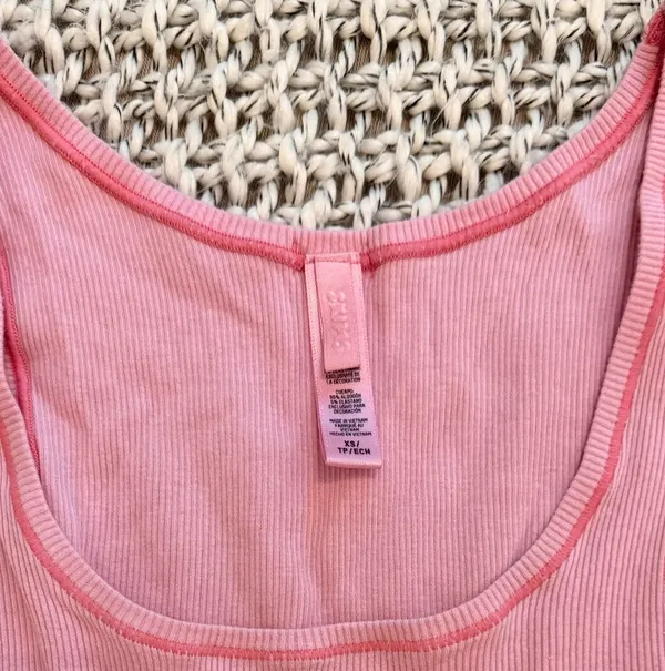 SKIMS Cotton Rib Tank Top - Image 4