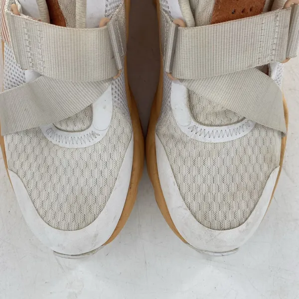 Sorel Kinetic RNEGD Sneakers Womens 8.5 White Orange Slip On Strap Athletic Shoe - Image 8