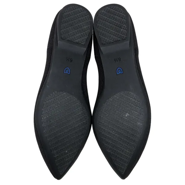 Rothy's The Point II Black Flats Pointed Toe In Love Insole Ballet Flats 6.5 - Image 6