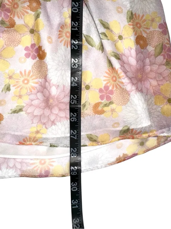 For Love & Lemons Carrie Floral Corset Mini Dress MEDIUM - Image 9