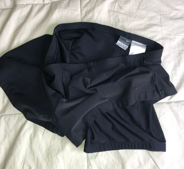 Nike Dri Fit Double Layered Black Shorts - Image 6