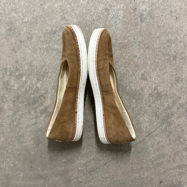 UGG Kammi Suede Slip On Flat Shoe Chestnut 7.5 - Image 3