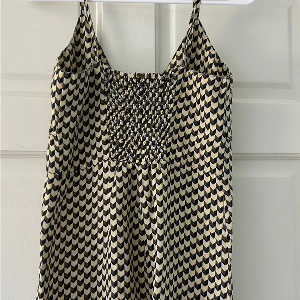 Rip Curl Black and White Midi Dress - Image 6