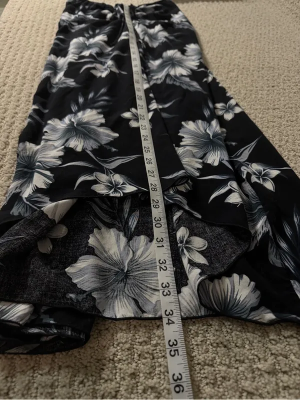 Hawaii Hangover High Low Midi Dress Sz Small - Image 7