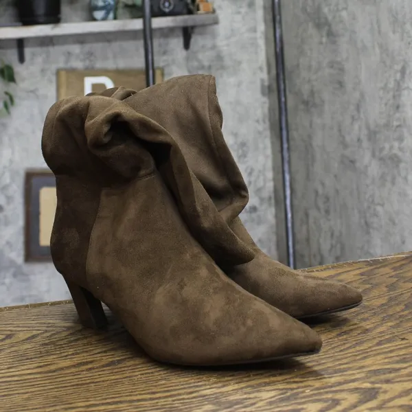 NWT A New Day Womens Raye Tall Dress Boots 88375205 Dark Brown 9.5M - Image 5