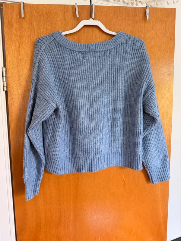 Blue American Eagle Sweater - Image 2