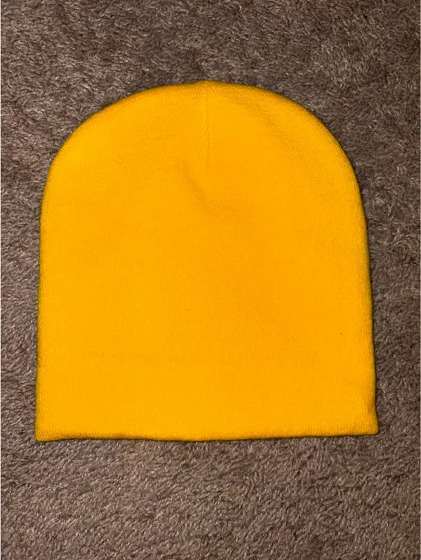 Yellow and black beanie - Image 2