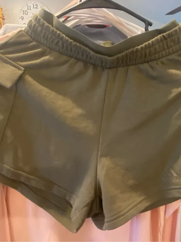 Olive Green Adidas super cute shorts new with Tag - Image 7