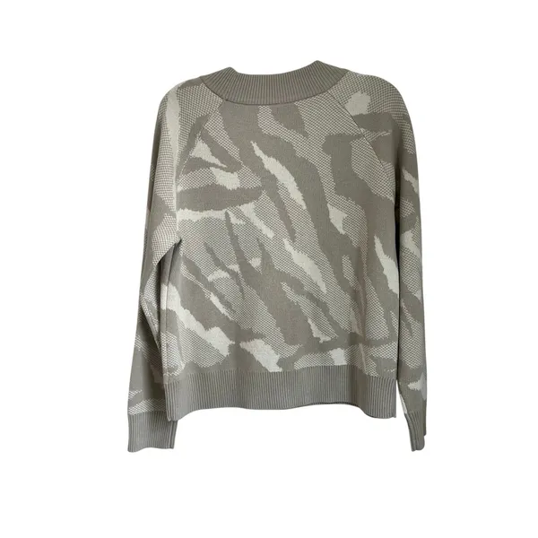 Athleta Merino Extra‎ Fine Blend Neutral Beige Tanish Lounge Sweater Size XS - Image 2