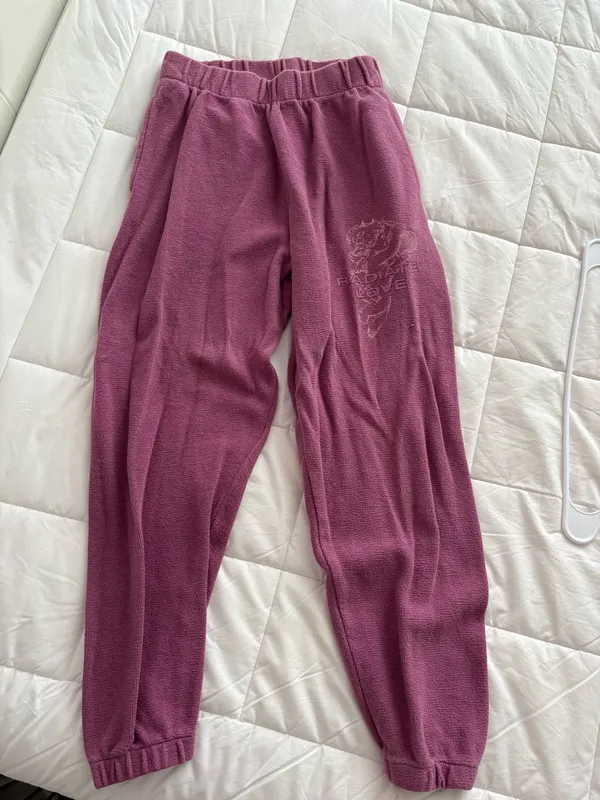 Boys Lie Sweat Set Purple - Image 4