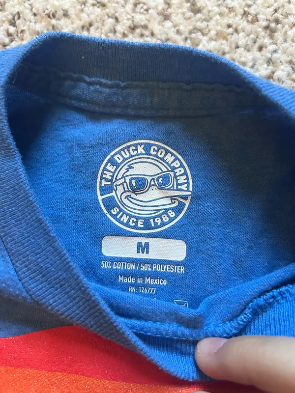 The duck company shirt Blue Size XS - Image 4