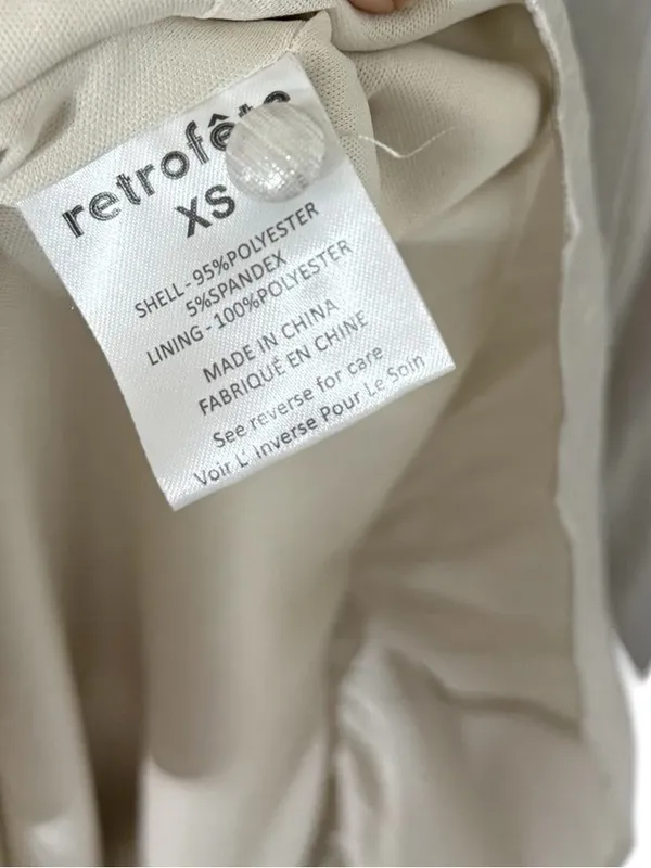 NWT RETROFETE Carly Silver High Neck Maxi Formal Gown Dress - Image 11