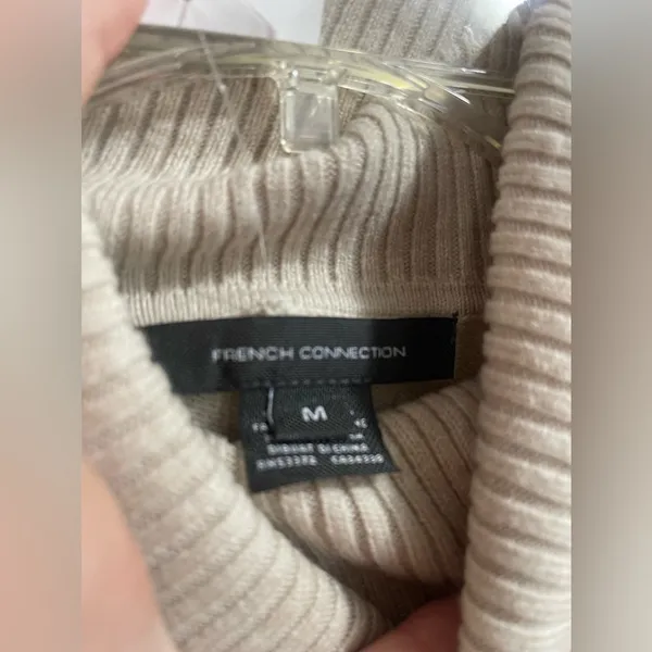 French Connection Longsleeve Sweater Dress | Cocktail | Holiday| Size Medium NWT - Image 3